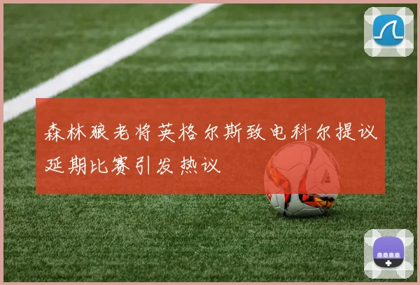森林狼老将英格尔斯致电科尔提议延期比赛引发热议